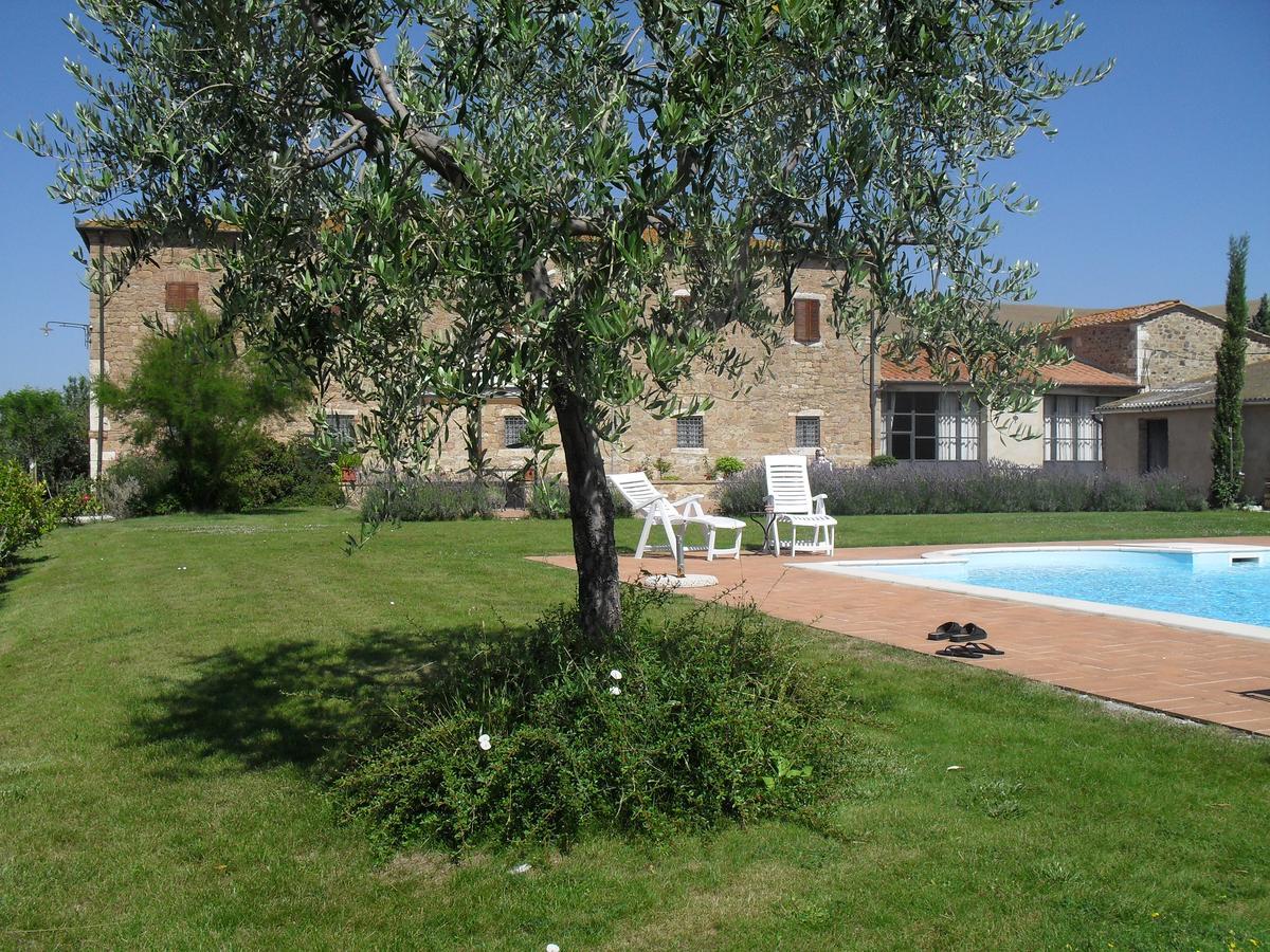 Le Checche Villa Pienza Bagian luar foto