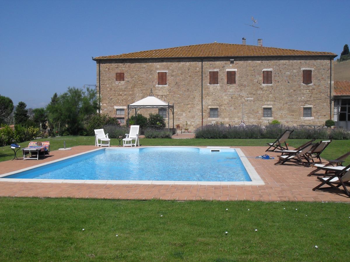 Le Checche Villa Pienza Bagian luar foto