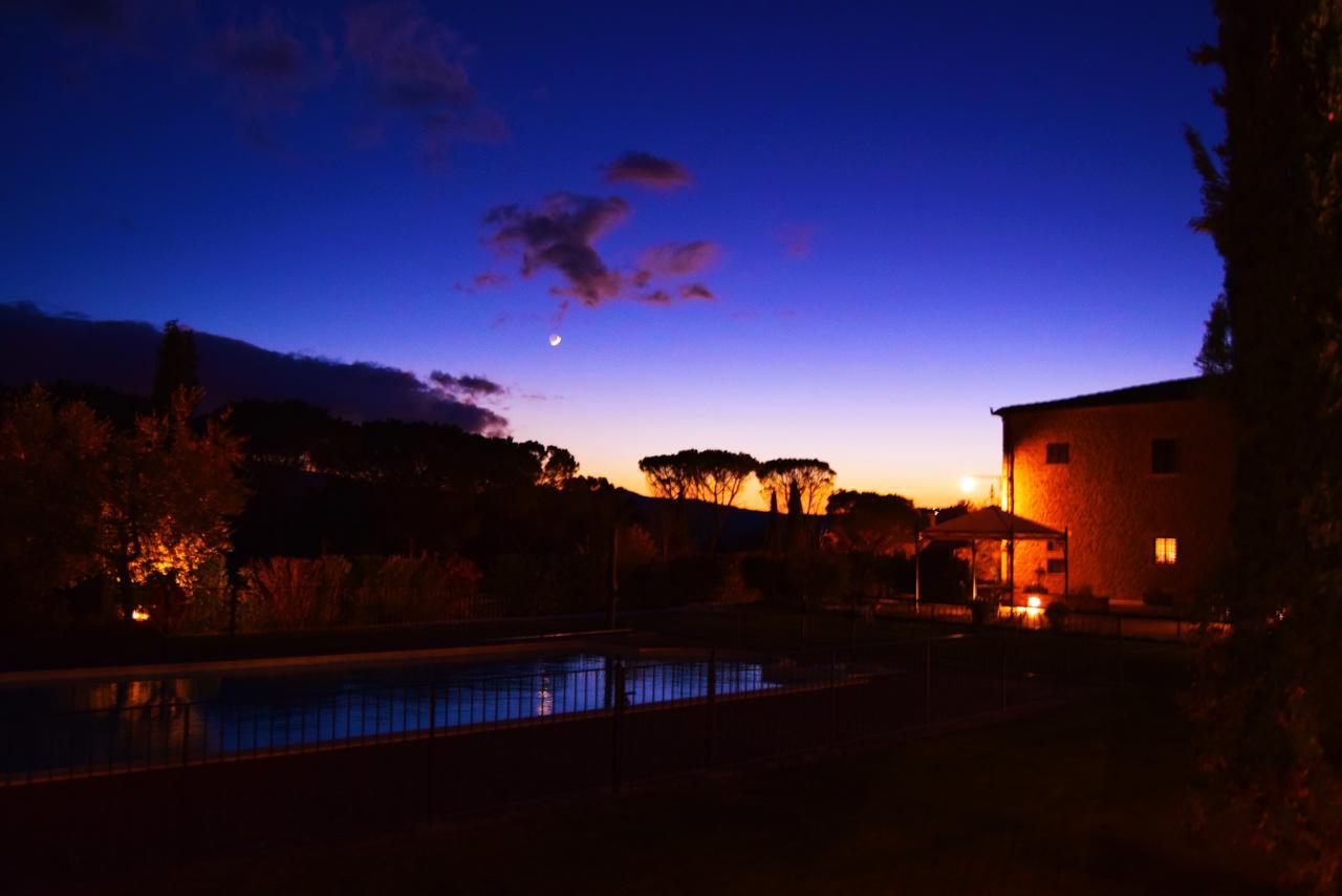 Le Checche Villa Pienza Bagian luar foto