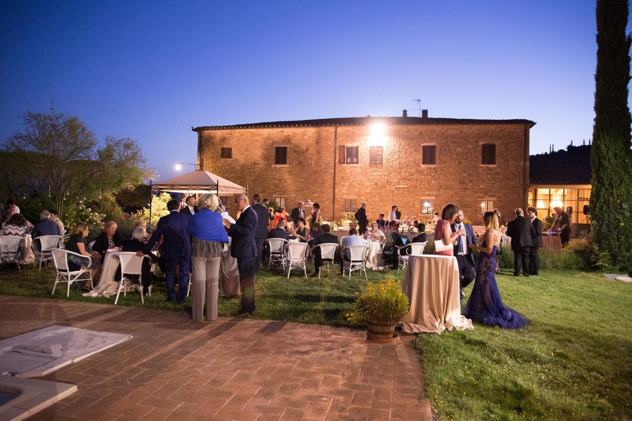 Le Checche Villa Pienza Bagian luar foto